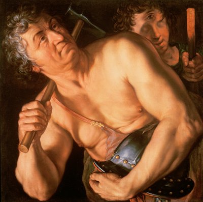 Vulcano, 1615 de Hendrik Goltzius